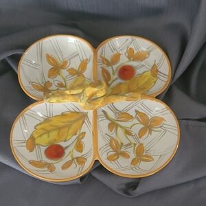 Vintage ltalian Ceramic Divided Dish